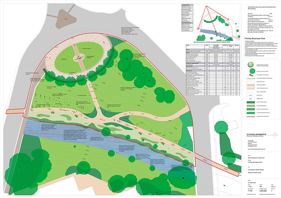 Frimley4 Business Park Landscape Plan